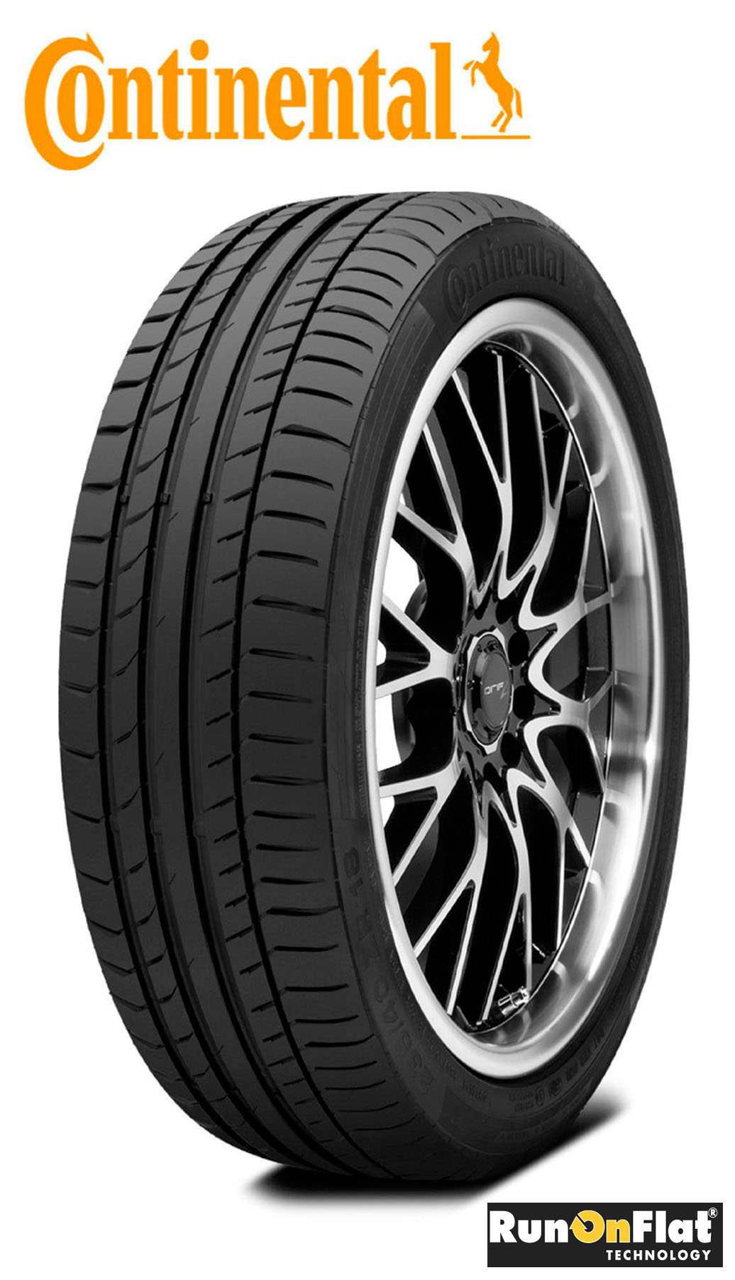 235/45R19 95V FR ContiSportContact 5 SUV SSR MOE